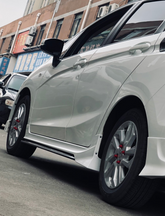 Honda Fit 3rd Gen GK3 GK4 GK5 GK6 GK7 GH7 GP5 GP6 2015-2020 with Aftermarket Parts - Side Skirts PP from Yofer USA